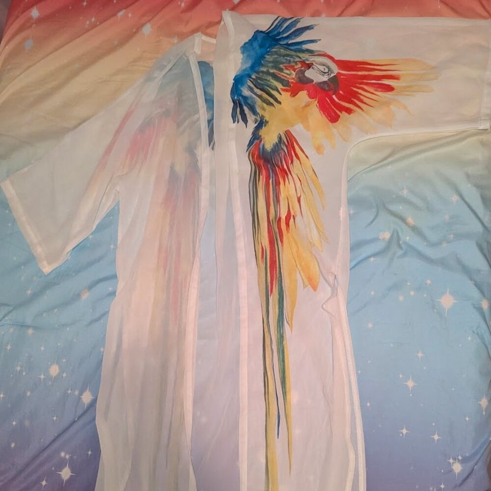 Sheer robe